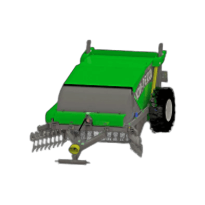 フィンランドの技術で圃場管理の効率化 ストーンピッカー (けん引式石拾い機) Kivi-Pekka 3.3-ジーエスピー株式会社