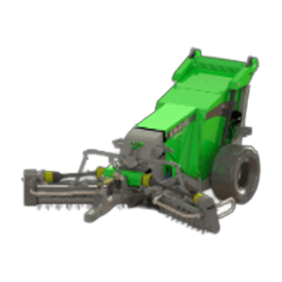 フィンランドの技術で圃場管理の効率化 ストーンピッカー (けん引式石拾い機) Kivi-Pekka 4-ジーエスピー株式会社