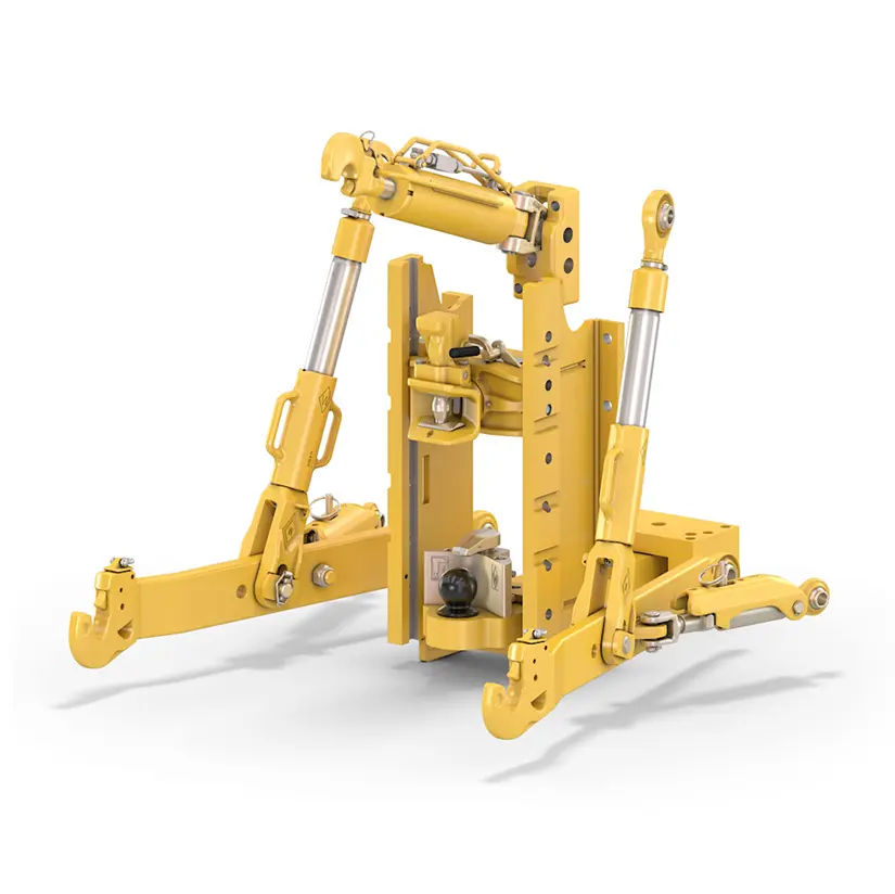 作業効率と安全性を両立する信頼の油圧トップリンクなどトラクターアタッチメントシステム-ジーエスピー株式会社