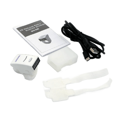 軽量で長時間作業も快適 ウェアラブル リングコードリーダ MT582-ウェルコムデザイン株式会社