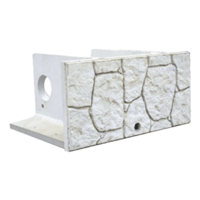 擁壁・法面保護工 大型ブロック積擁壁 箱積み式 KBW・KBW緑化タイプ-ケイコン株式会社