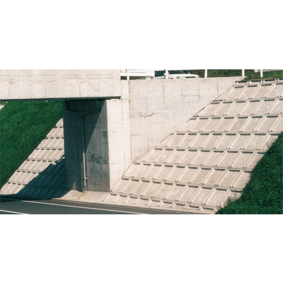 擁壁・法面保護工 大型張ブロック E.Cブロック-ケイコン株式会社