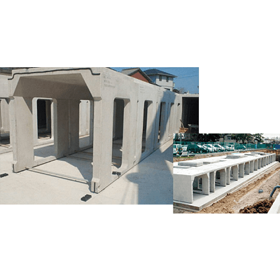 貯留・防災システム 経済性と安全性を両立したプレキャスト式地下貯水システム ミニゲート-ケイコン株式会社