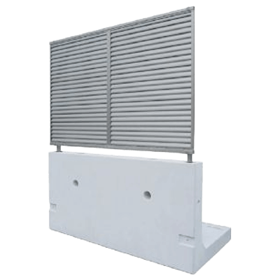 目隠しフェンス対応L型擁壁 カクセール-ケイコン株式会社