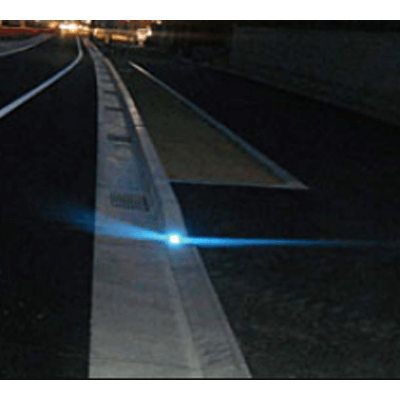 国土交通省「標準設計」に準拠したプレキャスト側溝 兵庫県県土整備部監修 反射板付エプロン PGF515-S1-A-B3 型-ケイコン株式会社