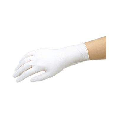 クリーングローブ ニトリルグローブPF/白-オカベテック株式会社