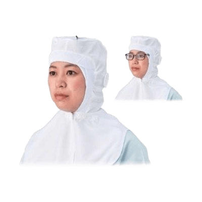 食品工場向けキャップ・ネット サラドラズキン (ツバ無し)-オカベテック株式会社