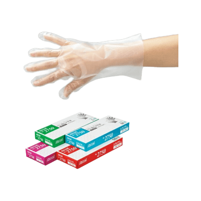 クリーングローブ FG超ピタグローブ/クリア 内エンボス 2750-オカベテック株式会社