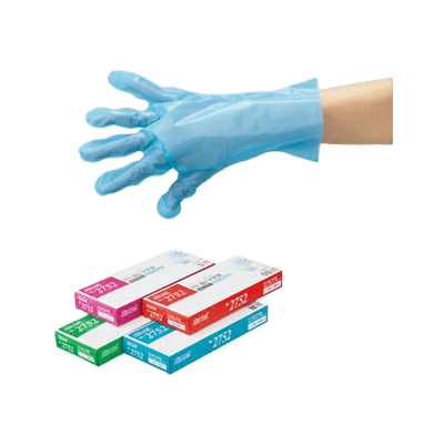 クリーングローブ FG超ピタグローブ/ブルー 2752-オカベテック株式会社