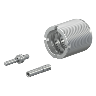 変電 送電 配電 産業用単極コネクタ 丸型コネクタ1 極、非絶縁-ストーブリ株式会社