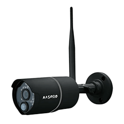 Monitor & Camera Set (3MP) Wireless Camera Set Add-On Camera WC3A-BC (BK)-MASPRO DENKOH CORP.