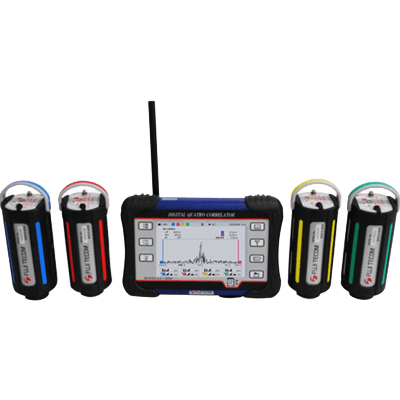 GPS搭載デジタル4点リアルタイム相関式漏水探知器 クアトロコア LC
