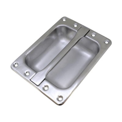 Large stainless steel recessed handle THA-477SUS-TOCHIGIYA CO.,LTD.