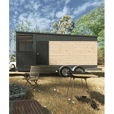2WAY サウナトレーラー MOBILE&OUTDOOR CABIN | 株式会社バーグマン