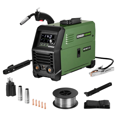 半自動溶接機 100V ノンガス インバーター MIG溶接 フルデジタル制御