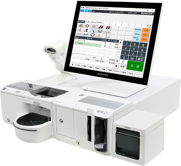 POS-Kassenset mit Wechselgeldautomat-All-in-One-POS-Kassensystem BCPOS