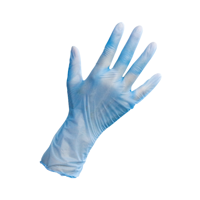 ニュークリーングローブ パウダーフリー-品番-ニュークリーングローブ ブルー パウダーフリー L