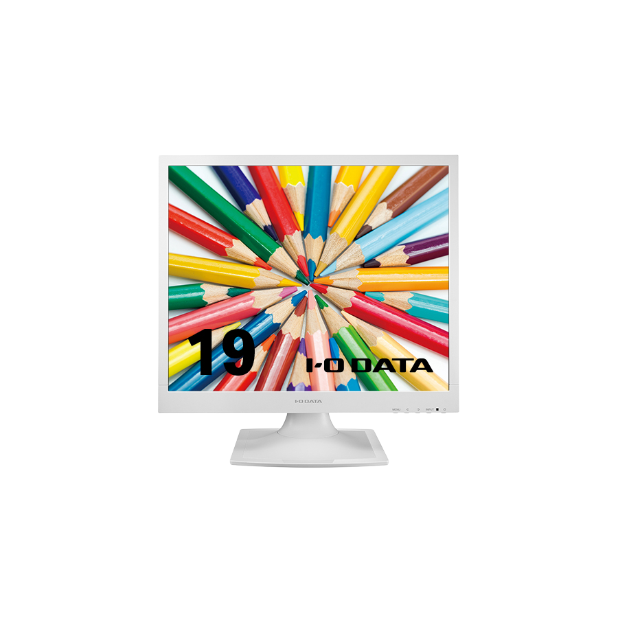 I-O DATA 19型カラー液晶モニタ VGA/DVI接続専用 LCD-AD192SEDSB/CT-A263-セキュテック株式会社