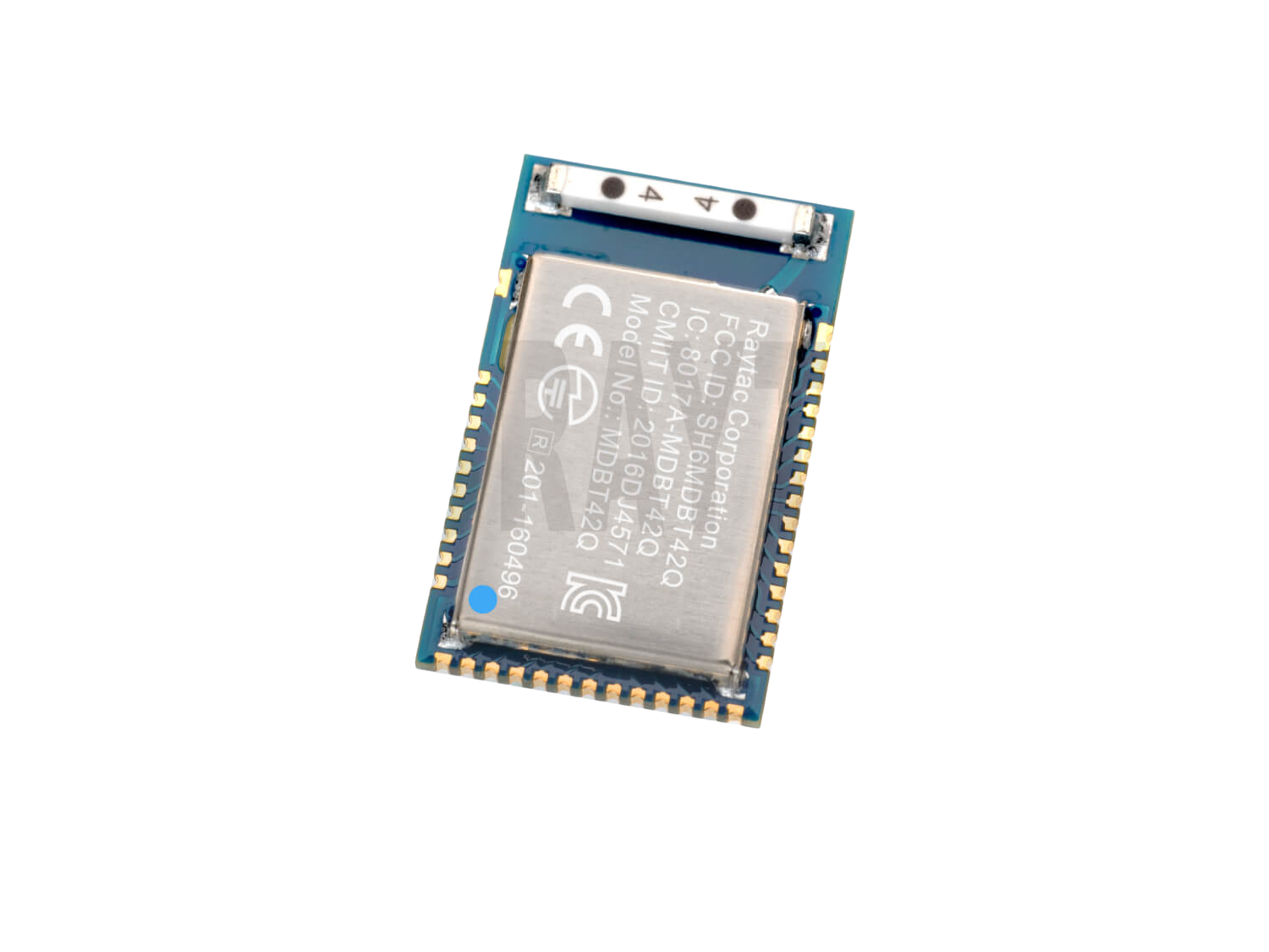 【技適取得済】Bluetooth モジュール　ATコマンド制御　FW搭載モデル(Nordic Semiconductor SoC)-MDBT42Q-ATM
