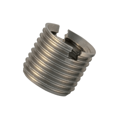 めねじを補強 ねじ込み式インサート イリサート® ステンレス インサート (イリサート) すり割付 IRU-0000S-株式会社ウィルコ