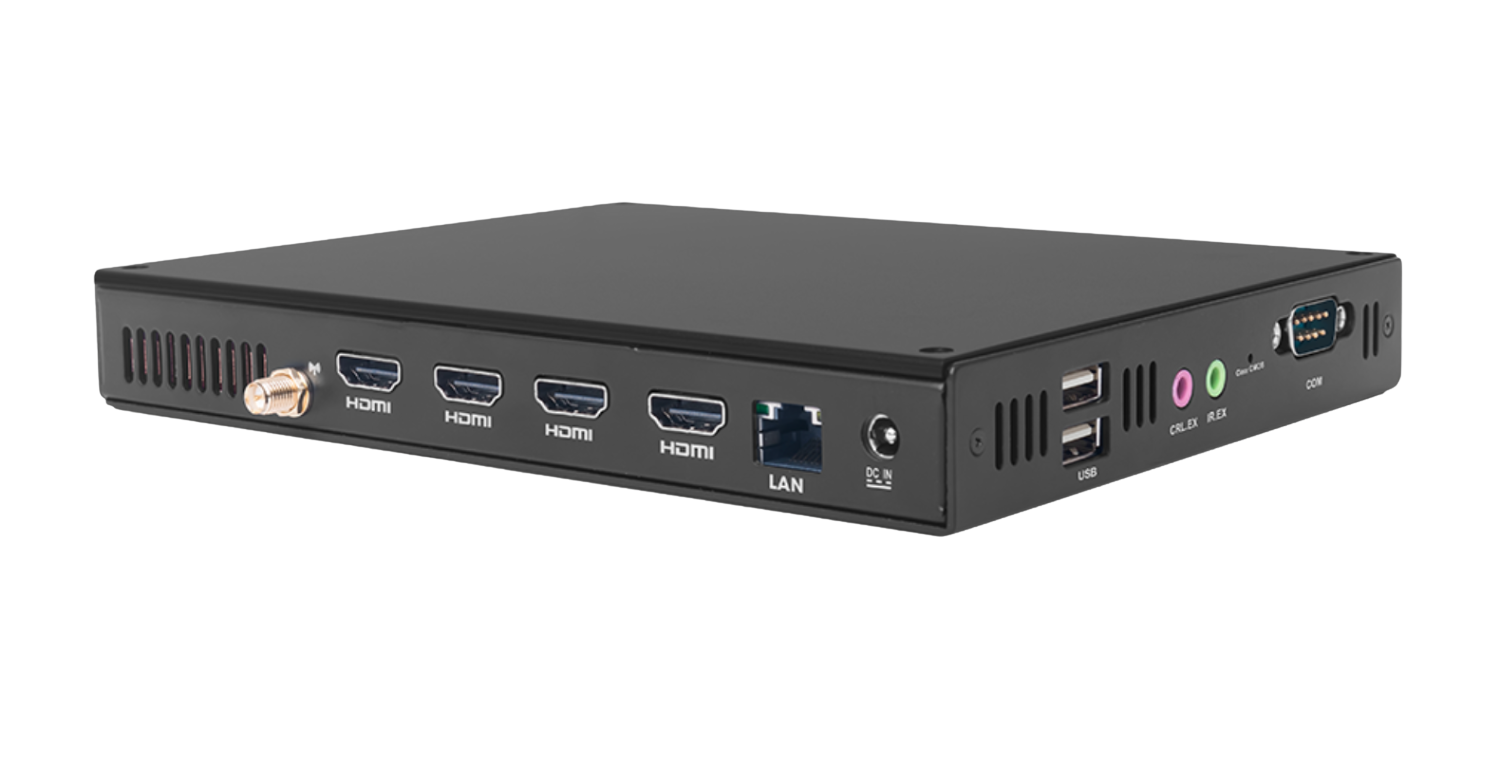 Giada DM6-R-Giada DM6 Series AMD V1000/R2000 Book-Sized Signage Player