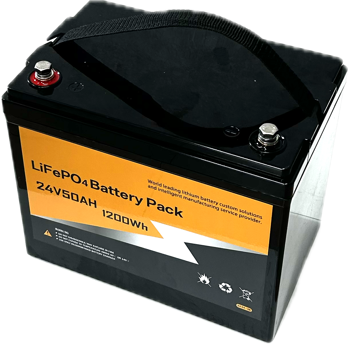 鉛蓄電池に代替できるリチウムバッテリー-24V 50Ah（CANポート付）