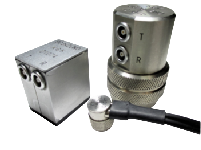 二振動子垂直探触子-MD　二振動子垂直探触子