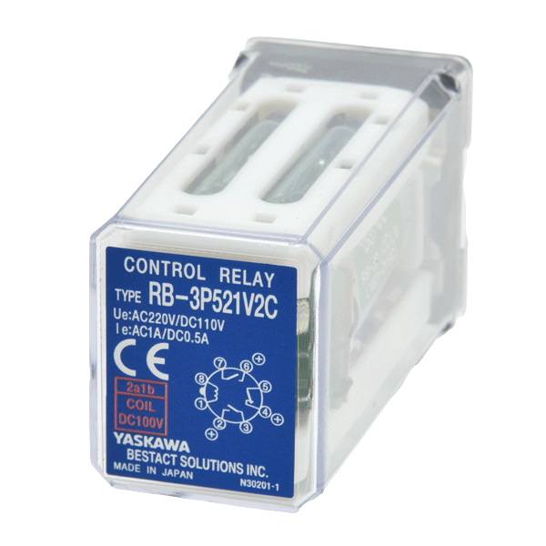 プラグイン型リレー 3極リレー RB-3P5□V2C型 (大容量型)-株式会社ベスタクト・ソリューションズ