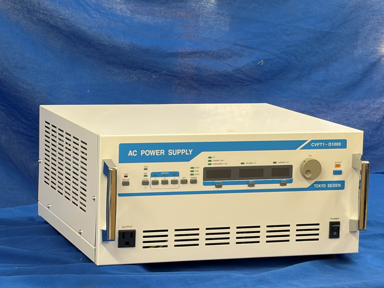 -Power supply Standard power supply Constant voltage low distortion frequency variable (~1000Hz) CVFT-D series