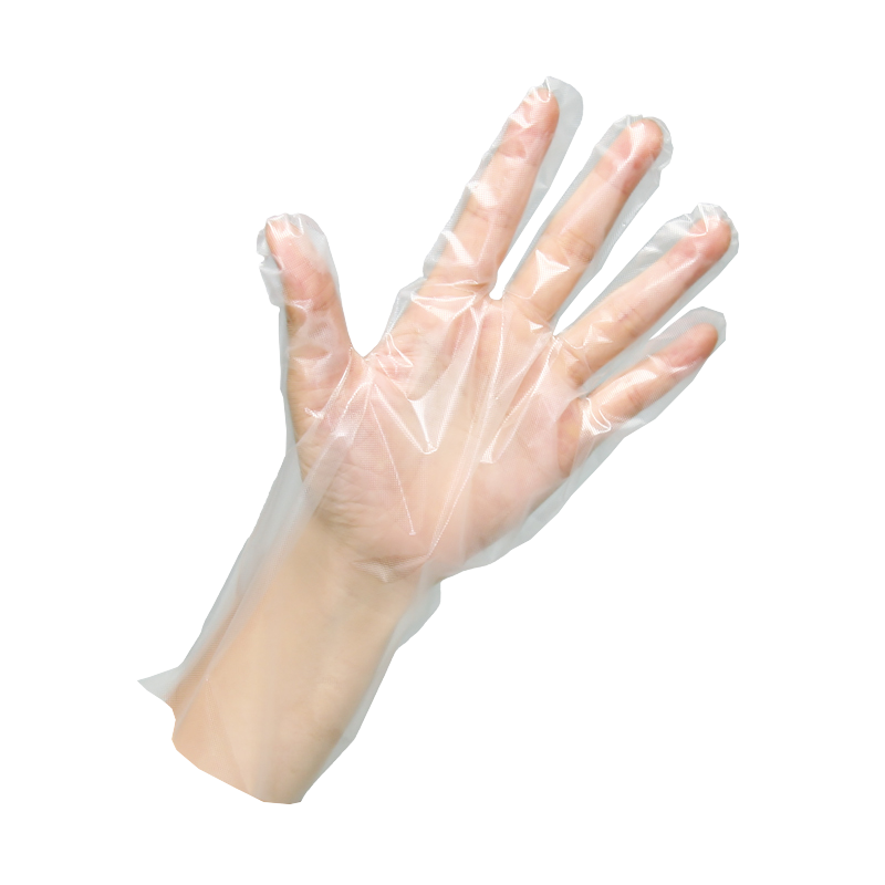 エンボス手袋23(200枚入)-エンボス手袋23 ナチュラル 箱入(200枚) S