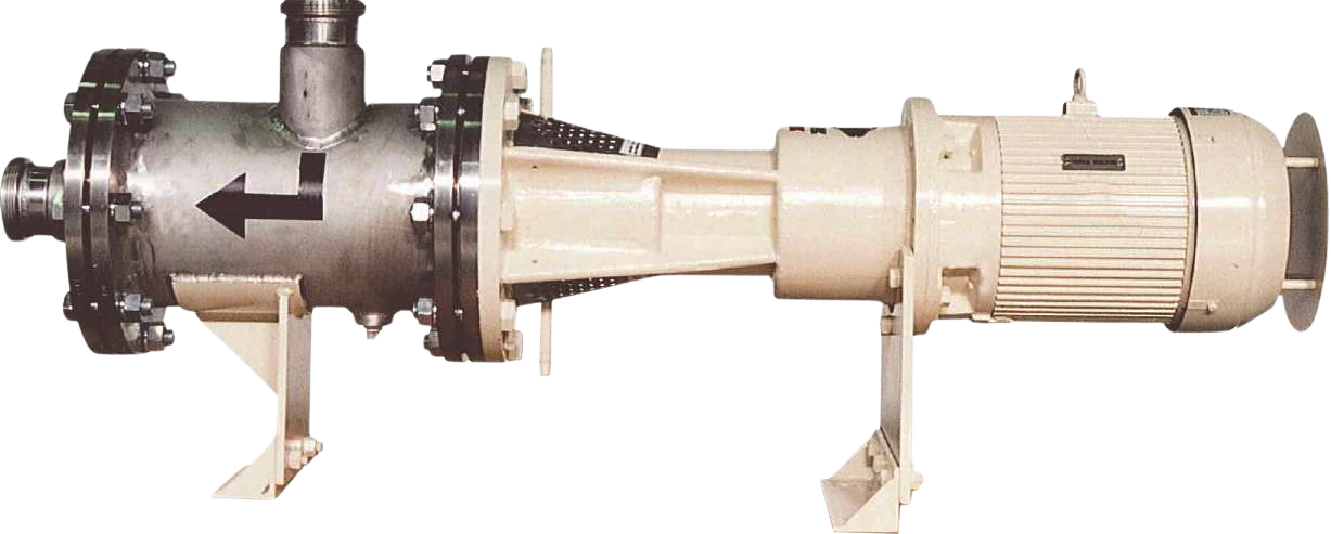 大量・連続処理に適した管路ミキサー　マルチラインミキサー LS形（横形）-LS5▢-MPR-18.5