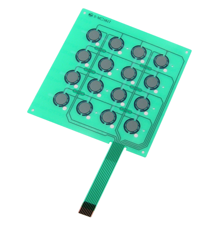 標準メンブレンスイッチ スタンダードシリーズ-S-MF1617