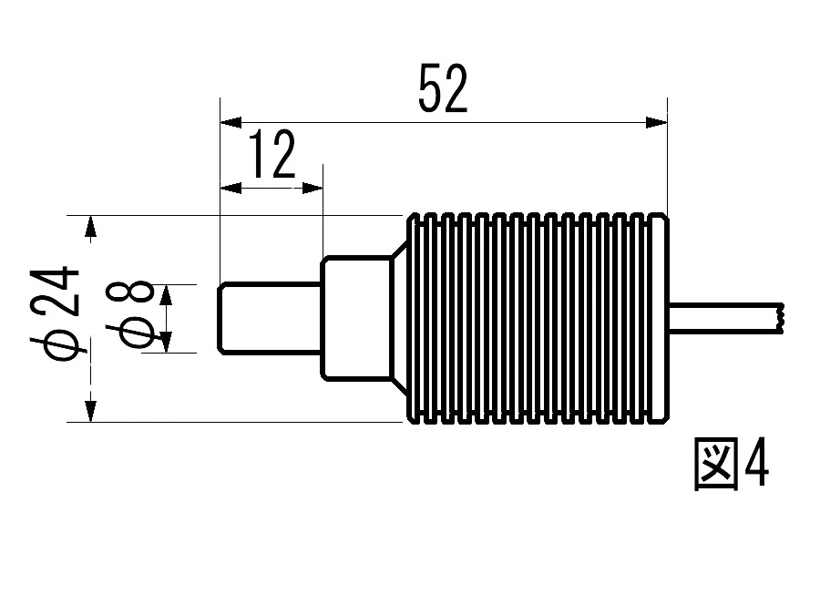 -LED round coaxial spot lighting