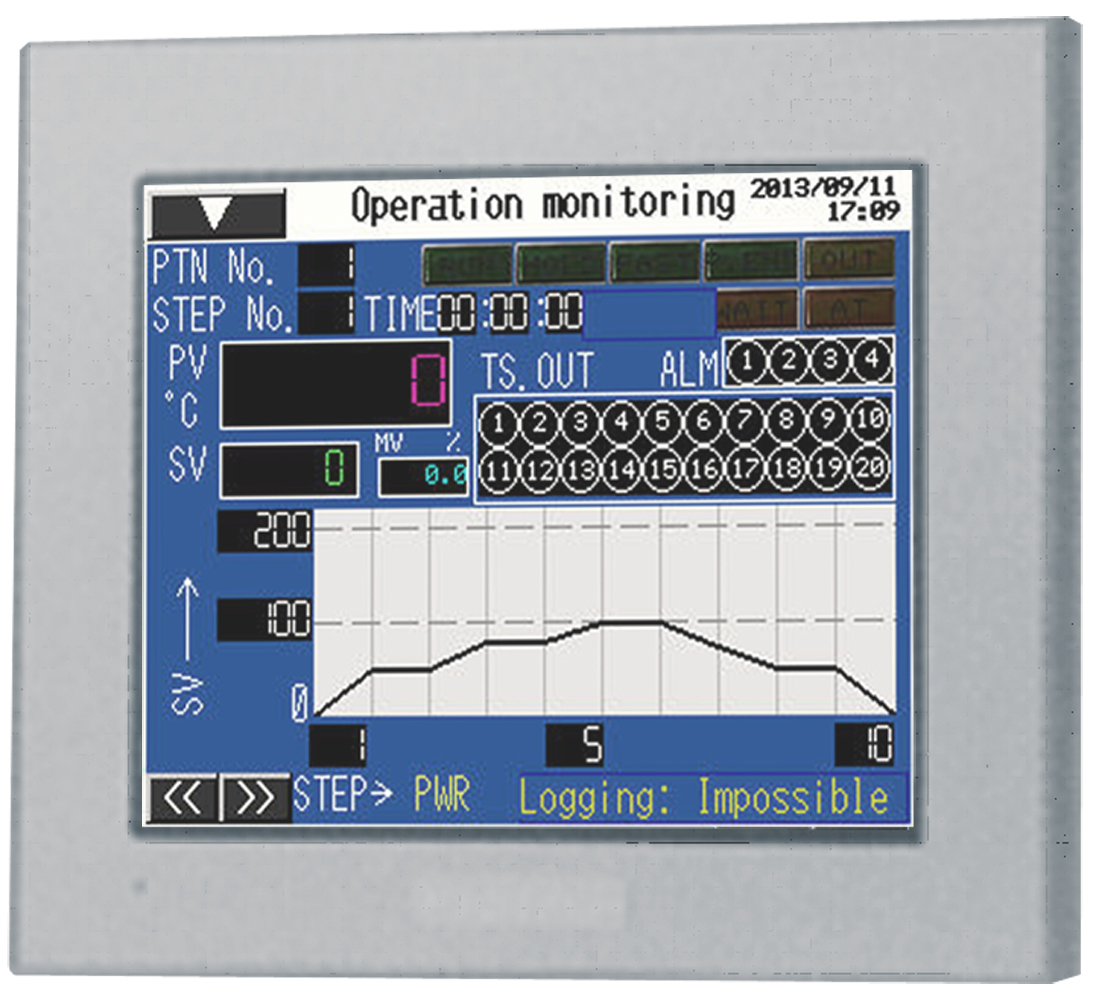 Touch panel program controller PCT-200 (touch panel 5.7 type)-Shinko Technos Co., Ltd.
