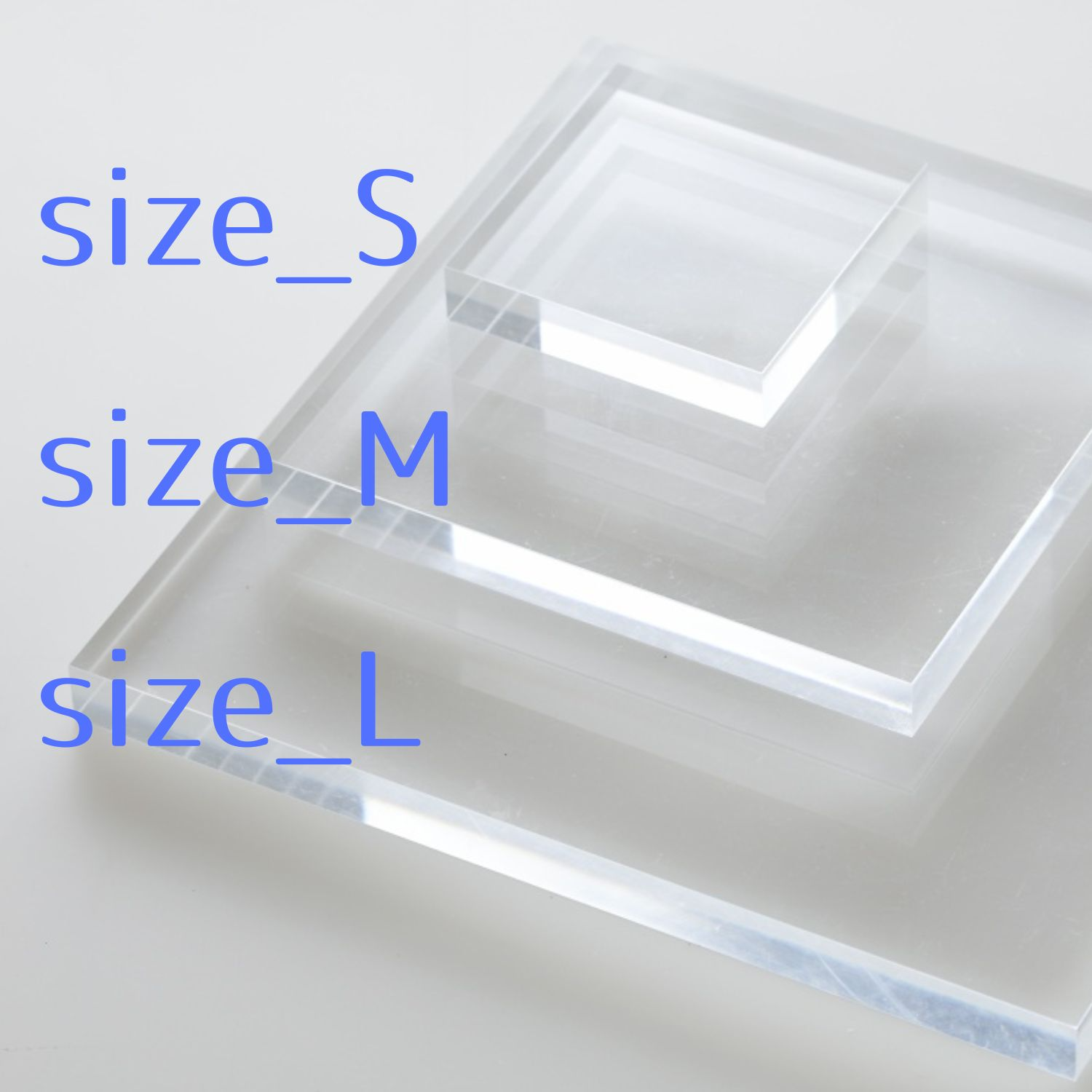 ディスプレイ用アクリルステージ 20mm厚アクリル板-株式会社ジーアシスト