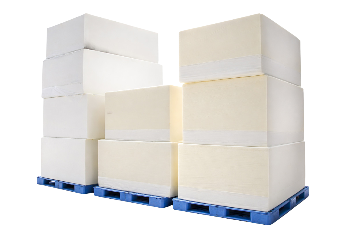 Processing of large sponge and extra large urethane cushioning material-Strider Co., Ltd.