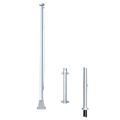 Flag pole rope type high-rise lightning rod double-use band type FL-9HBA-Saint Paul Co., Ltd.