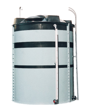 MC2-15000-Large poly tank Sealed round tank MC