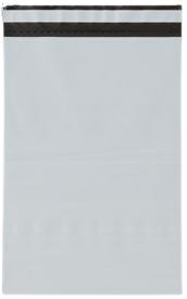 Delivery Bag (M Size)-Poly Products LLDPE White/Black Two-Layer Delivery Bag