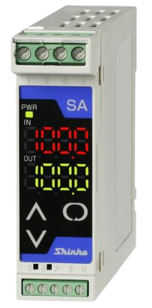 Signal converter DIN rail mounting type SAF□ series-Shinko Technos Co., Ltd.