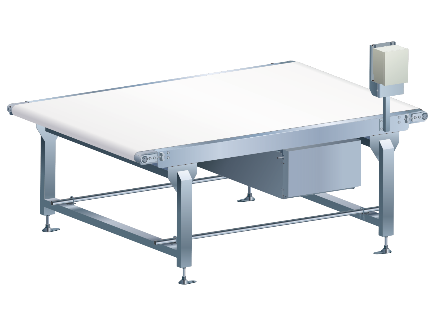 Food conveyor series that transports food security and safety Curved conveyance format Simple belt attachment/detachment curved belt conveyor 180° conveyance FFBC3-180°-Maruyasu Machine Co., Ltd.