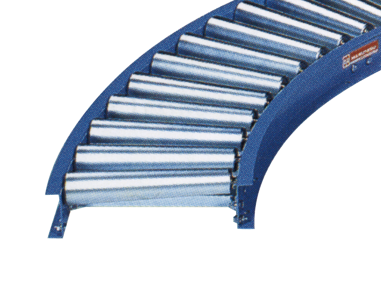 -Multiveyor Series Taper Curve Free Roller Conveyor MRT/JRT