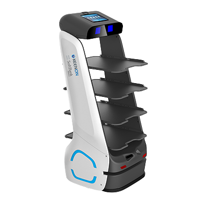 配膳ロボット「Keenbot T5」-ソフトバンクロボティクス株式会社