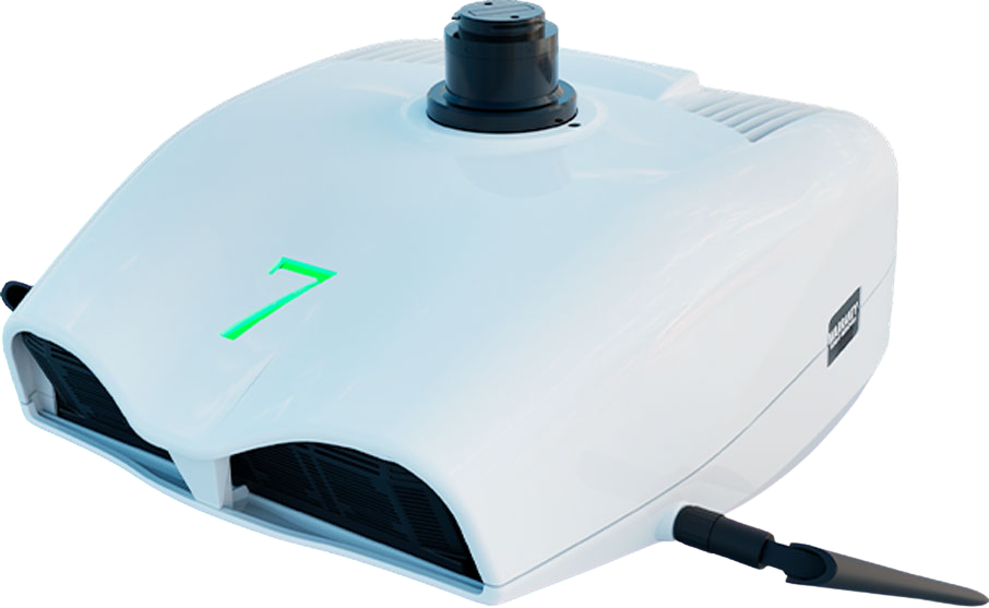 TDOT 7 GREEN, the one and only green laser scanner system that can be used both on land and in shallow water-Amuse One Self Co., Ltd.