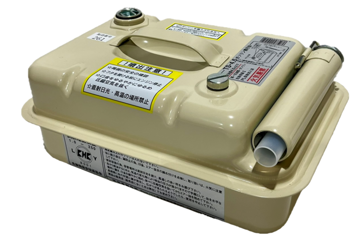 発電機とガソリン携行缶 ガソリン携行缶 | 株式会社田巻製作所
