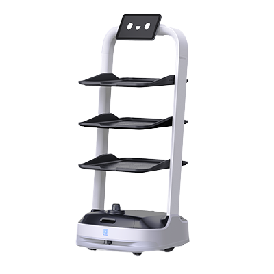 配膳・運搬ロボット「PuduBot 2」-ソフトバンクロボティクス株式会社