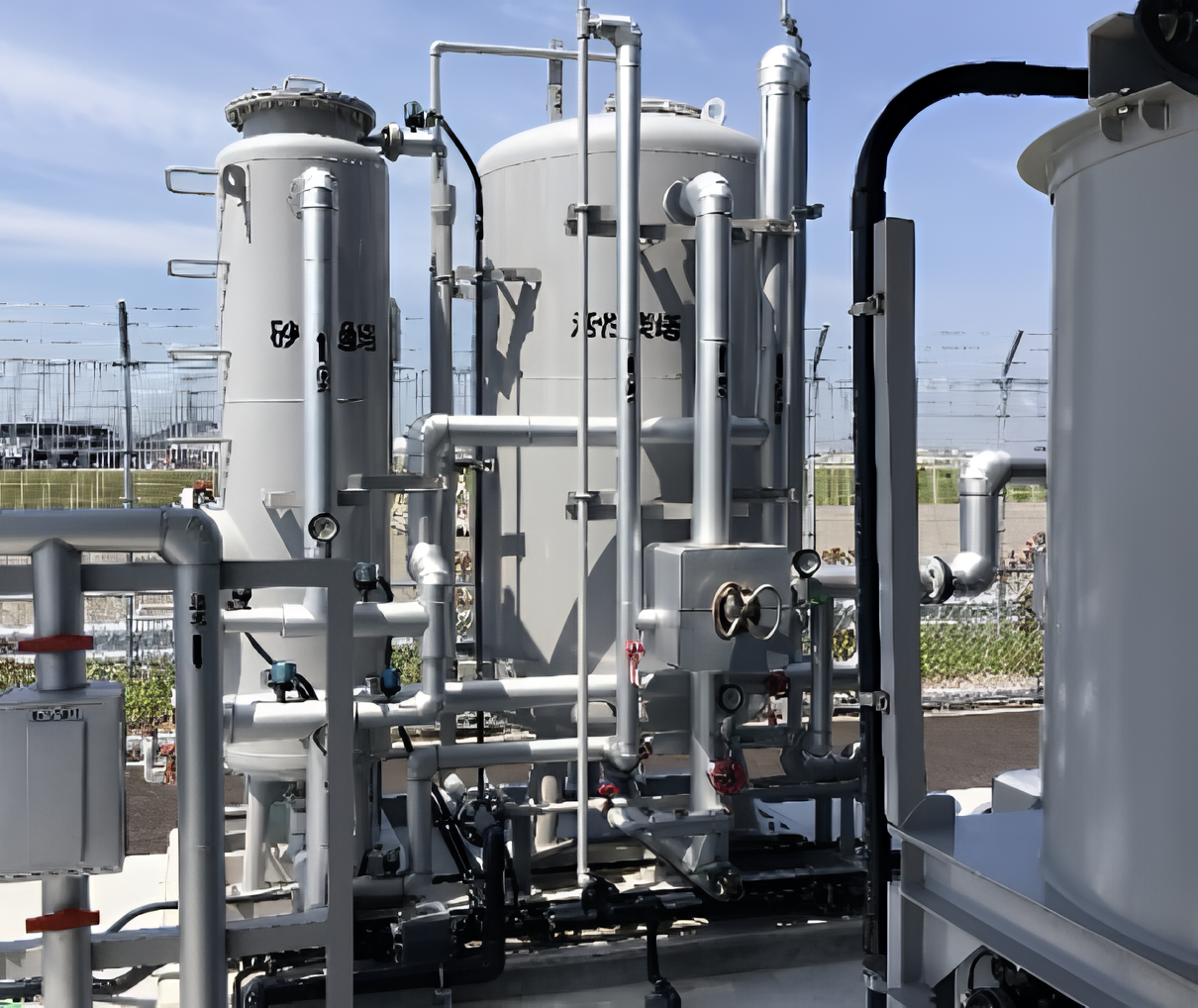 Removed the turbid quality and organic matter in the drainage / activated carbon absorption device-Kotobuki Environmental Equipment Co., Ltd.