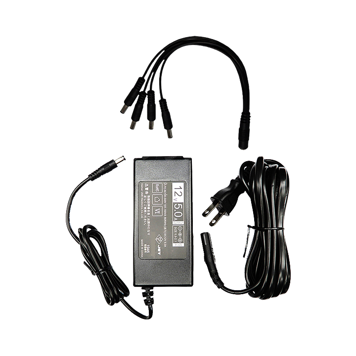 電源・電設資材 監視カメラ電源すっきり配線キット (カメラ4台分) CT-A255-セキュテック株式会社