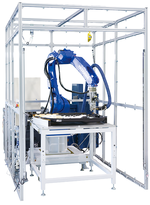 Gasket sealing robot system GASKET DISPENSING SYSTEM-STARTECHNO COMPANY LIMITED