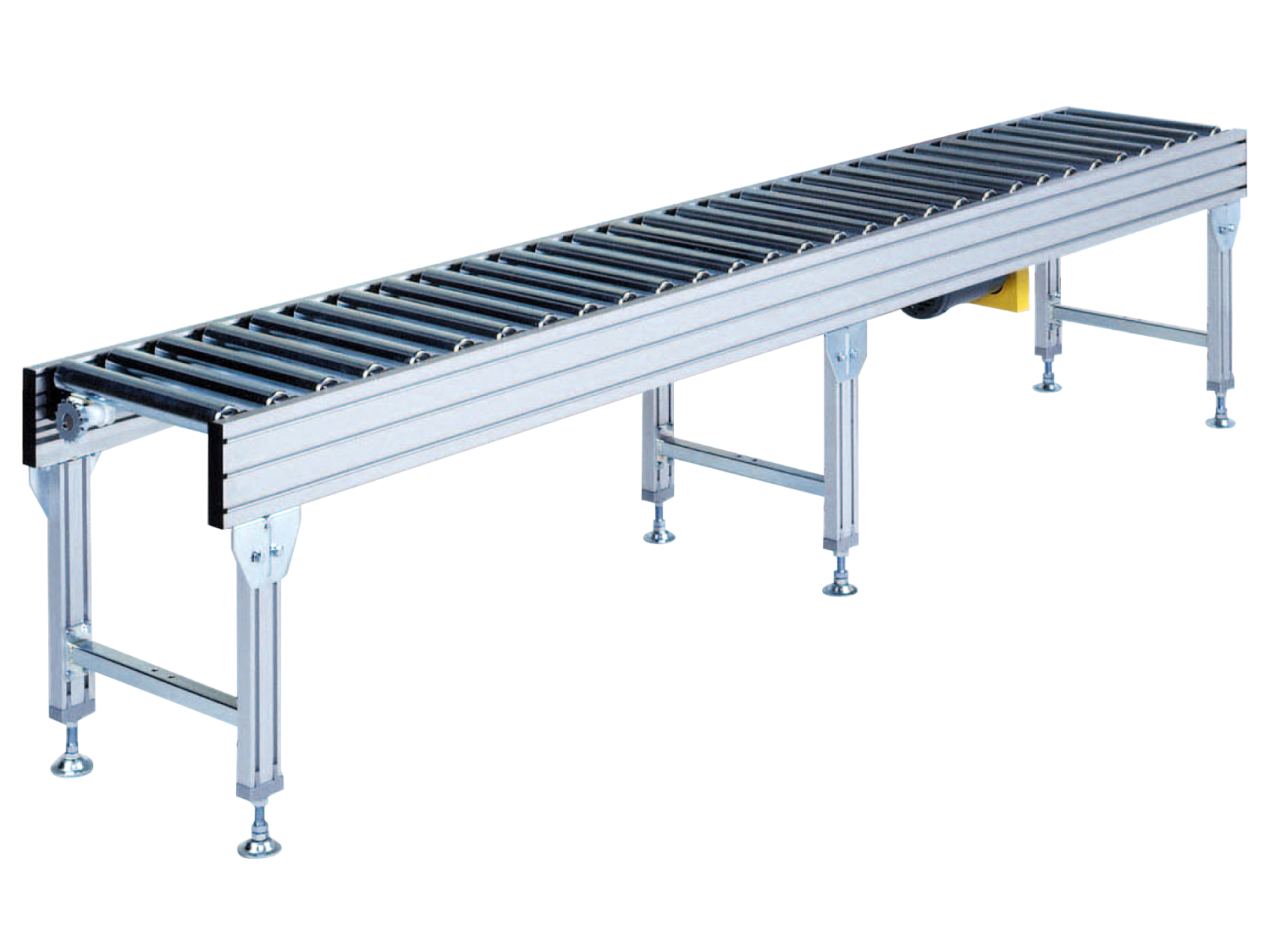 Conveyor unit that can be flexibly adapted to various logistics lines Multiveyor series Round belt drive accumulation roller conveyor MCD1-50-Maruyasu Machine Co., Ltd.